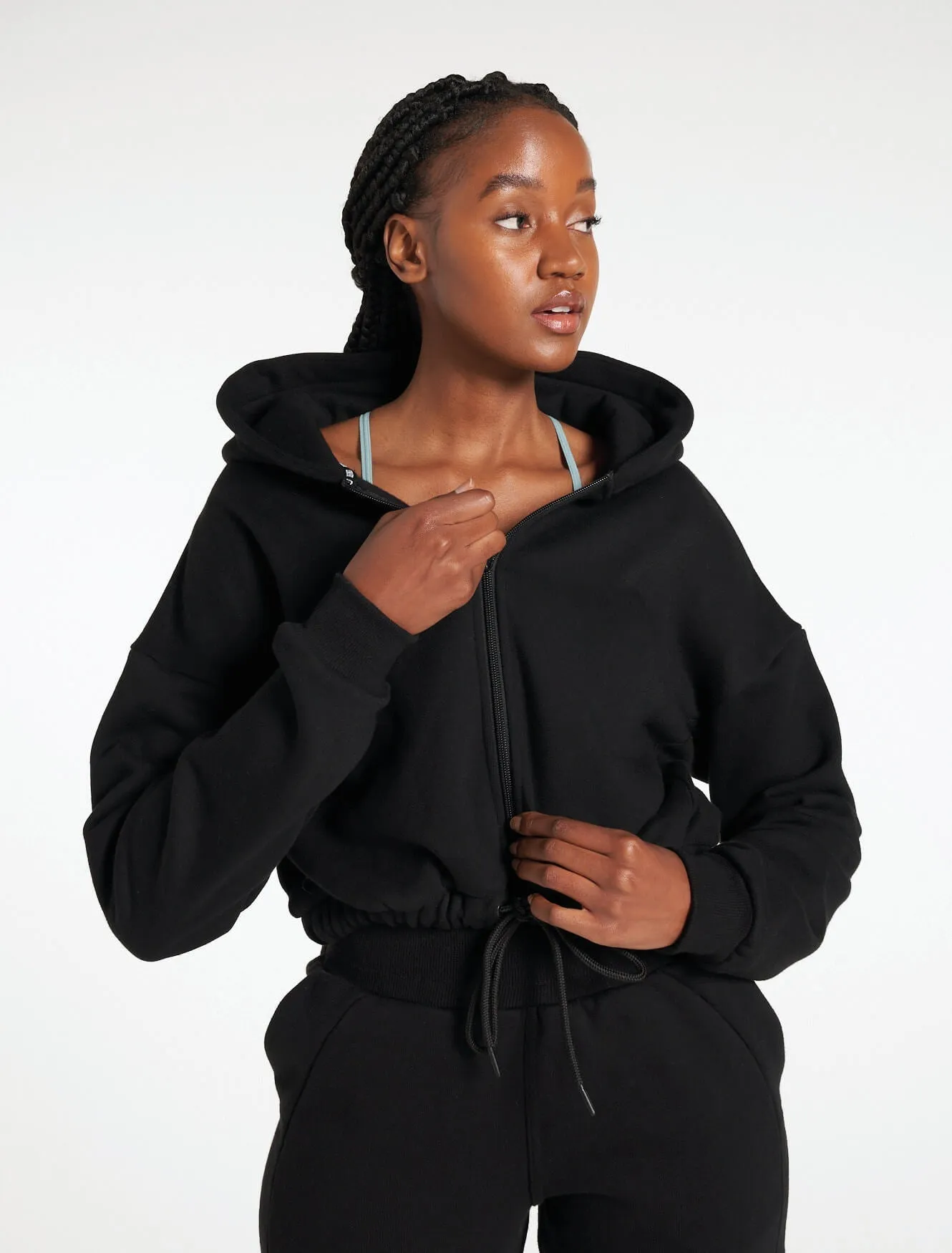 Select Crop Jacket - Blackout