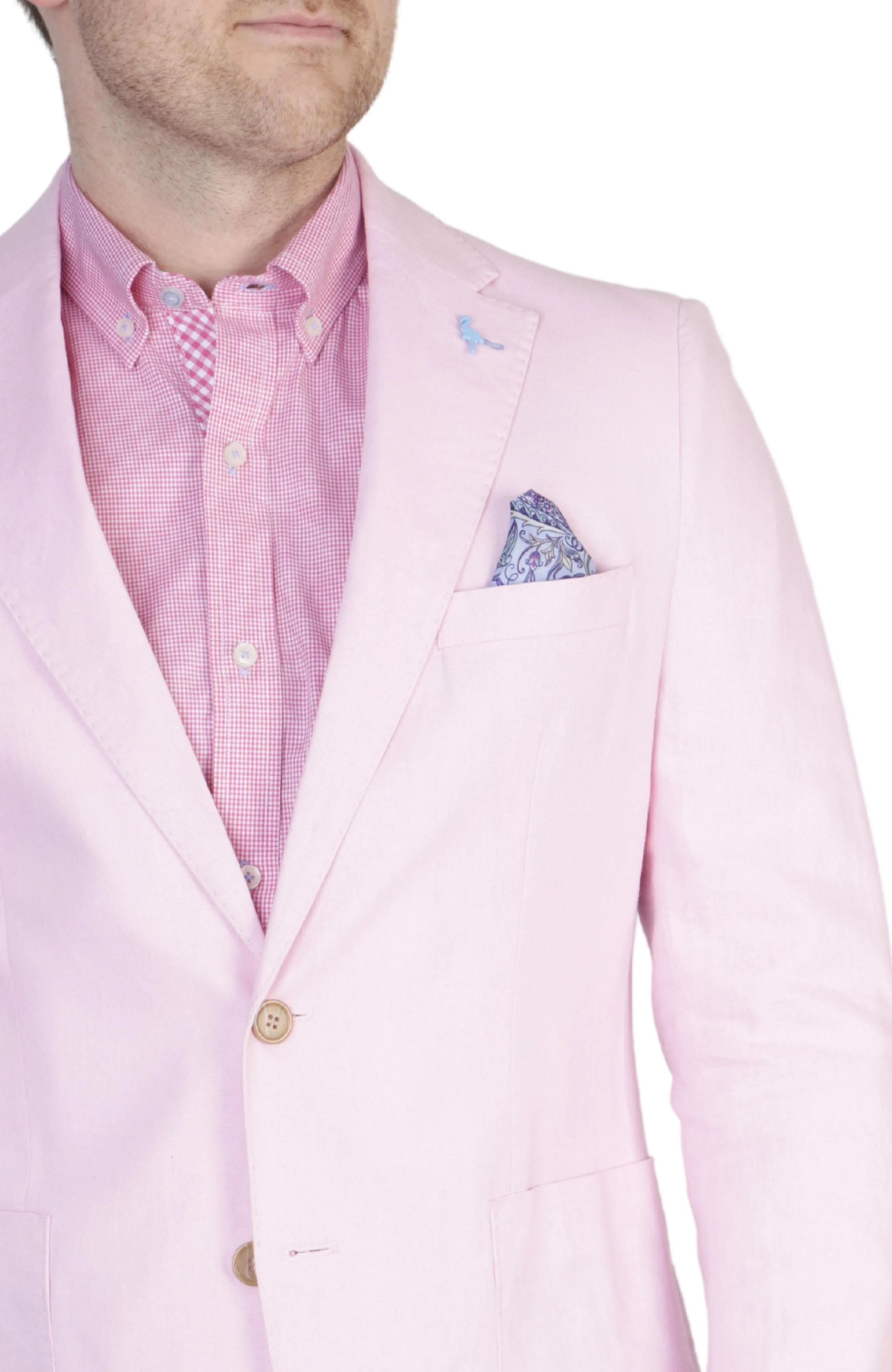 Signature Solid Pastel Linen Sport Coat