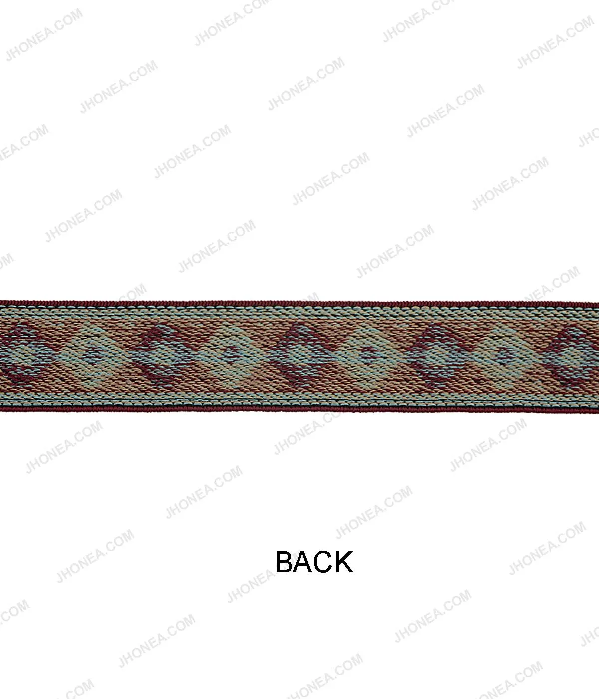 Soft Multicolor Jacquard Woven Patterned Elastic for Designers