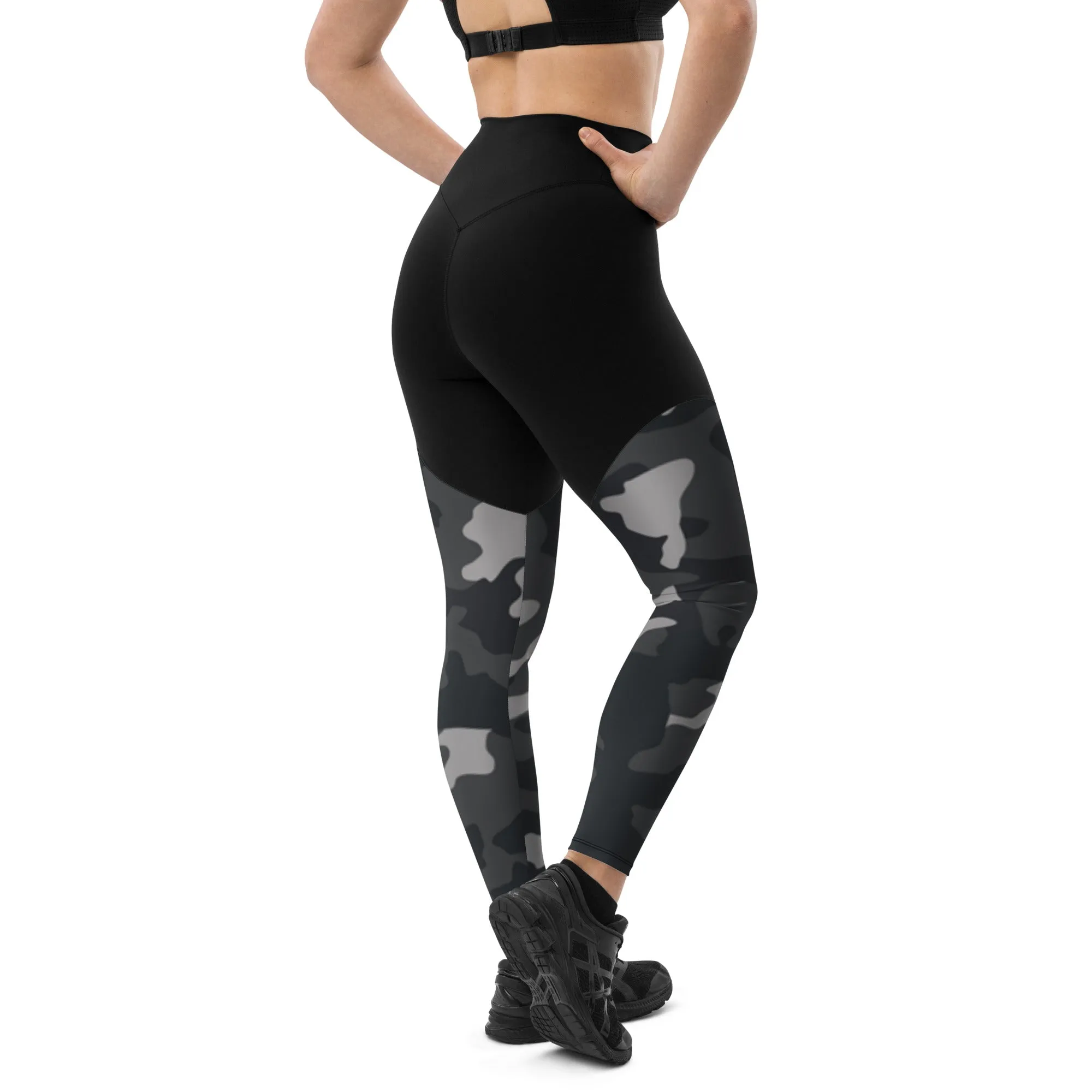 Sports Leggings (Glamourange Women Sports Leggings With Design Patterns - 001)