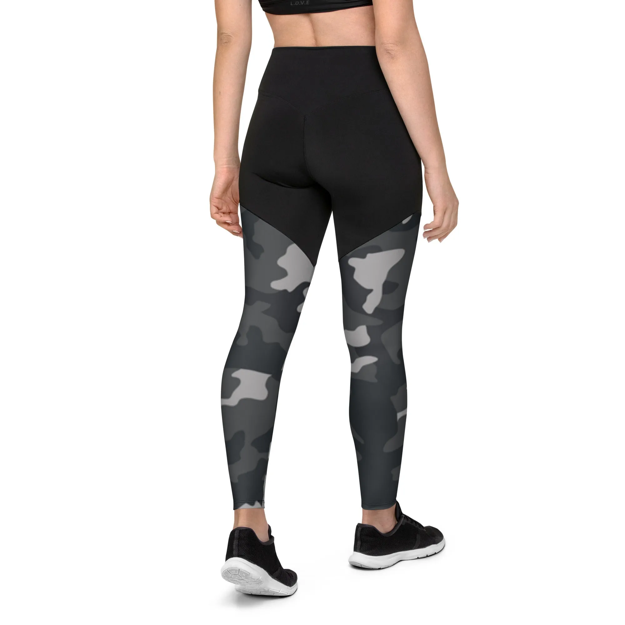 Sports Leggings (Glamourange Women Sports Leggings With Design Patterns - 001)