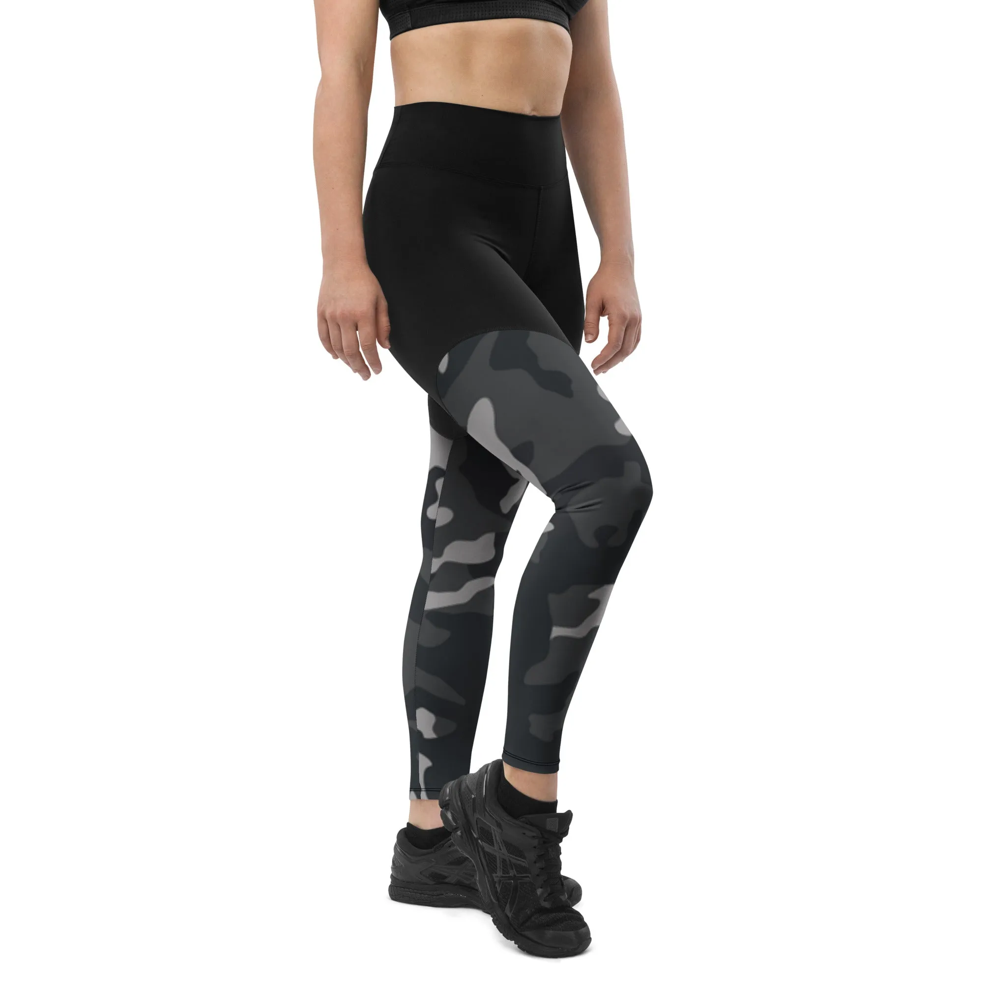 Sports Leggings (Glamourange Women Sports Leggings With Design Patterns - 001)