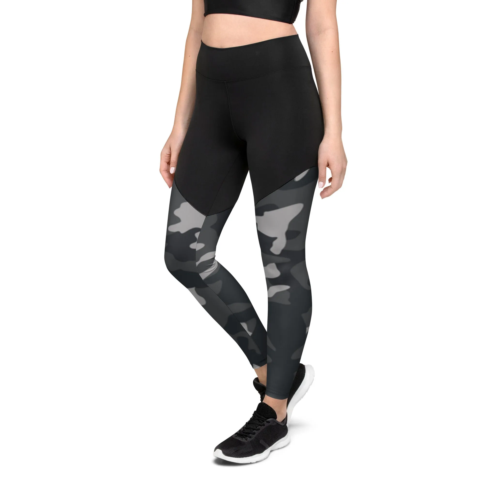 Sports Leggings (Glamourange Women Sports Leggings With Design Patterns - 001)