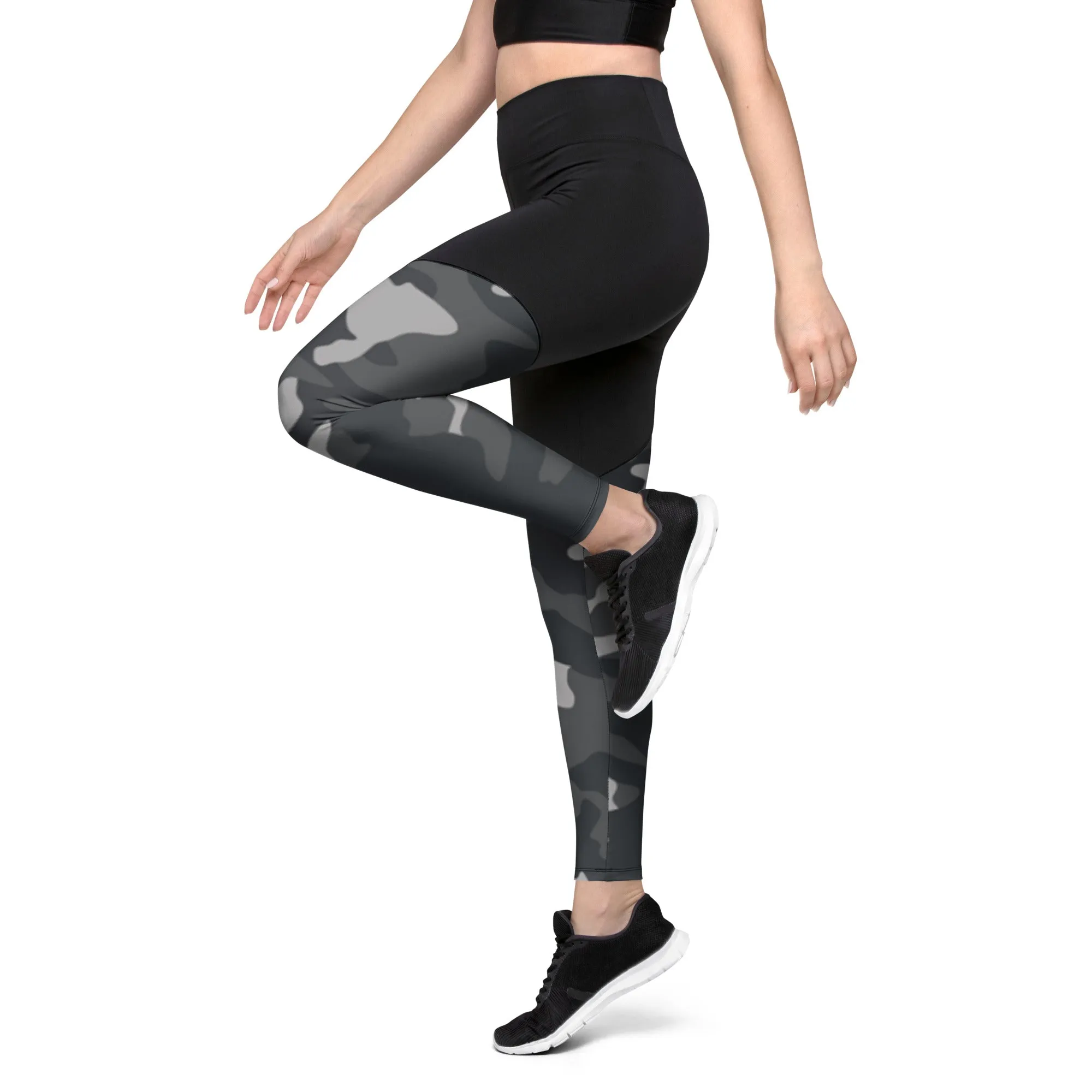 Sports Leggings (Glamourange Women Sports Leggings With Design Patterns - 001)