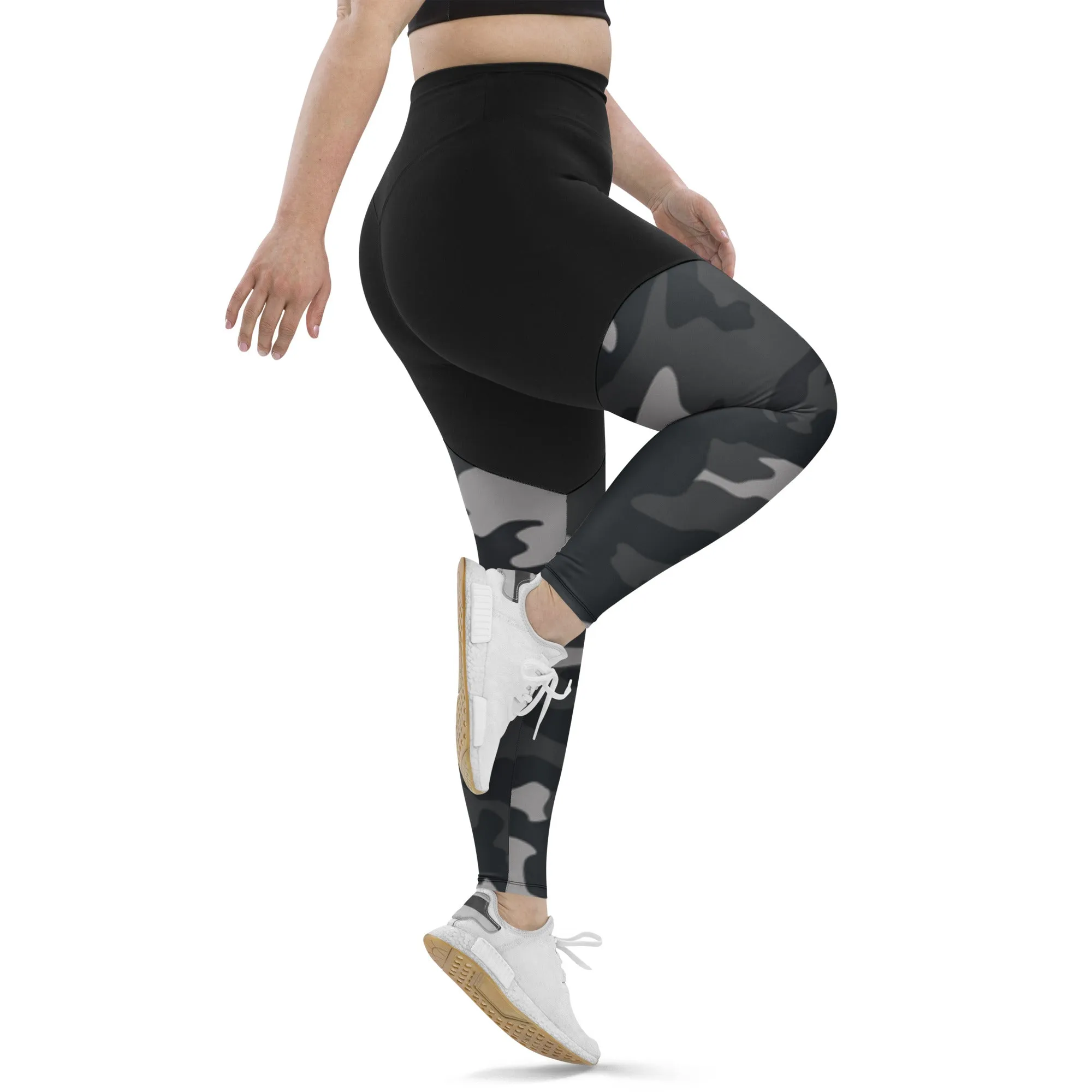 Sports Leggings (Glamourange Women Sports Leggings With Design Patterns - 001)