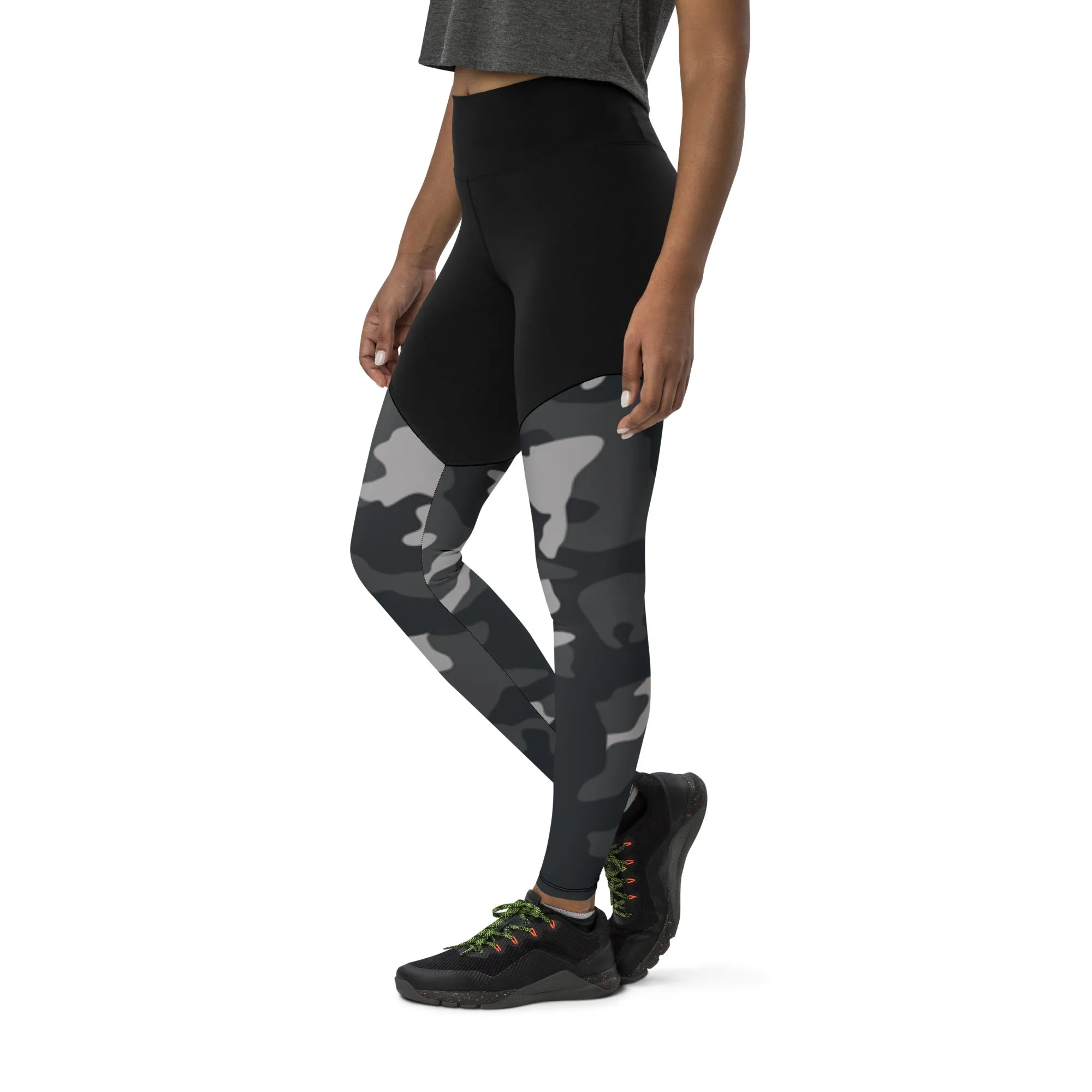 Sports Leggings (Glamourange Women Sports Leggings With Design Patterns - 001)