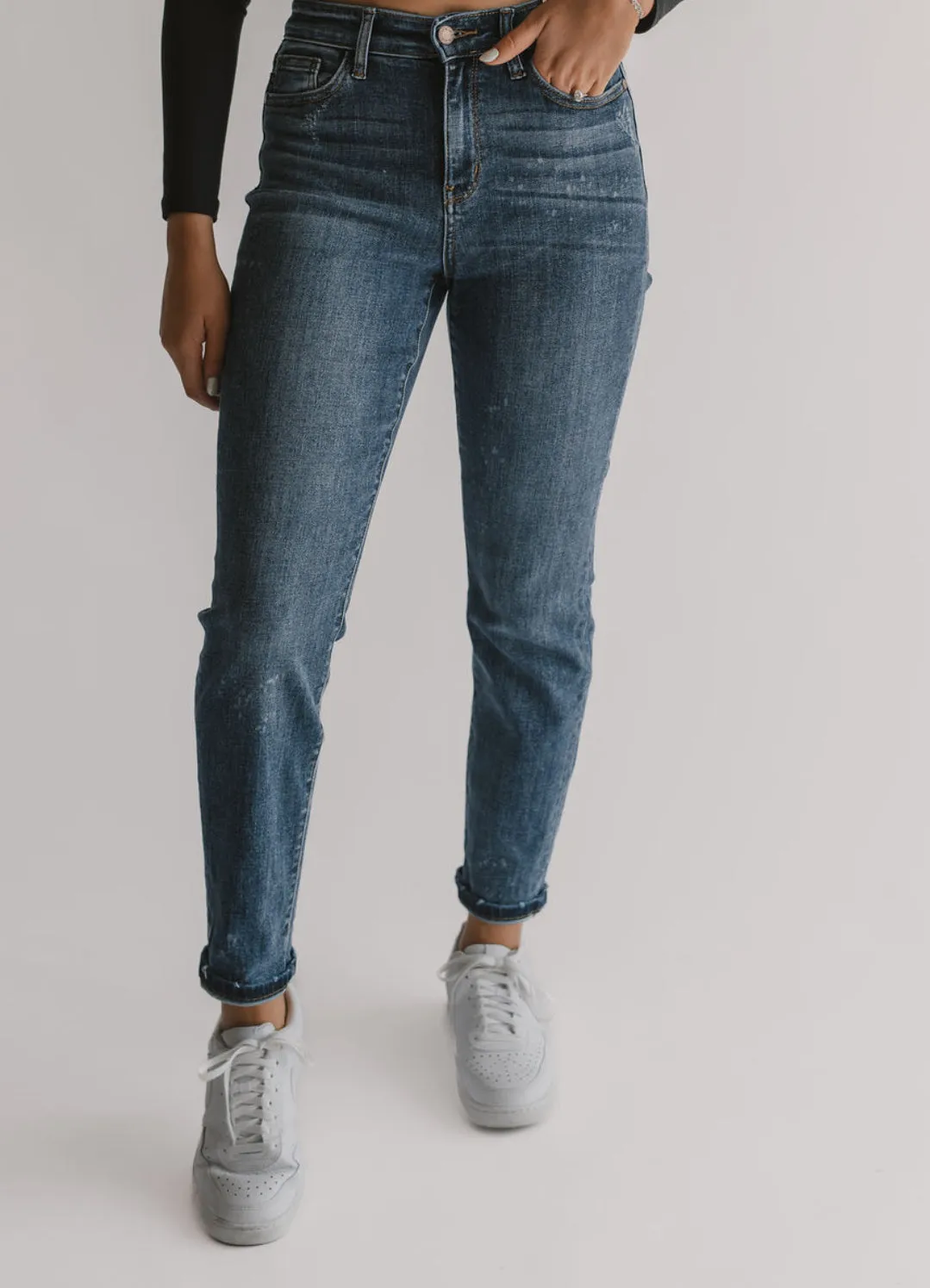 The High Rise Judy Blue Boyfriend Jeans