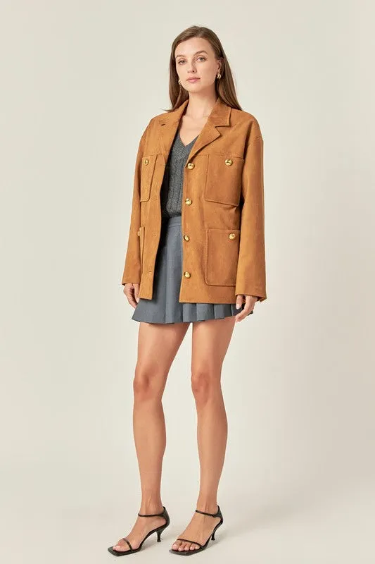 Ultra-Cool Suede Jacket