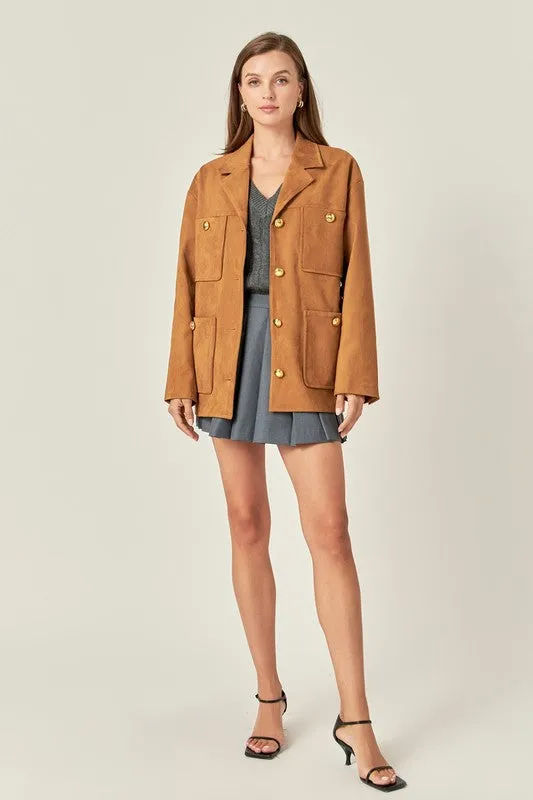 Ultra-Cool Suede Jacket