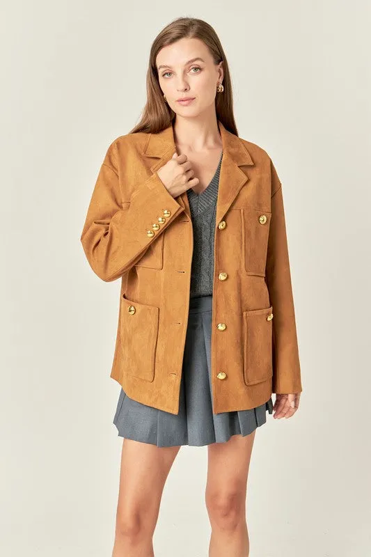 Ultra-Cool Suede Jacket