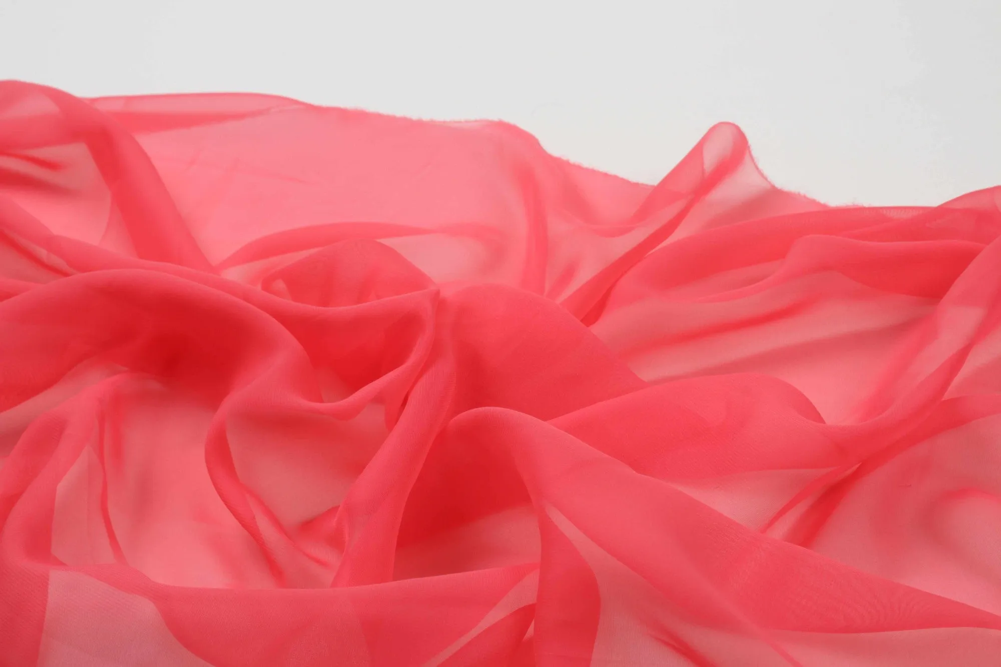 Ultra Light-Weight Chiffon Fabric - 3 Colors Available