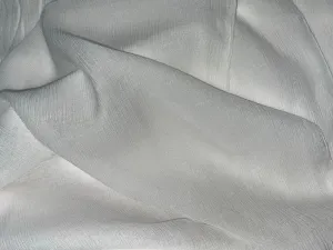 White cotton chiffon 40" wide